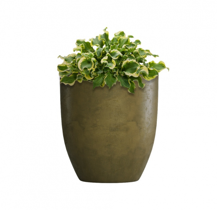 Кашпо CONCRETIKA VASE 3 AVOCADO D40H45