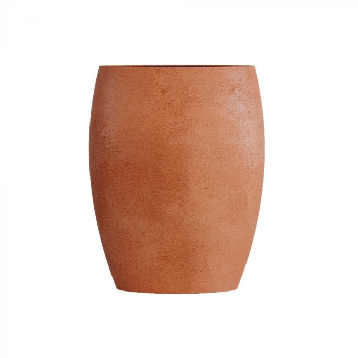 Кашпо CONCRETIKA OVAL RED CLAY D45H66