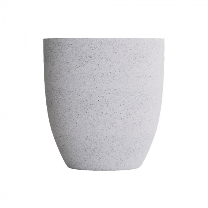 Кашпо CONCRETIKA VASE 3 EGG WHITE D90H95