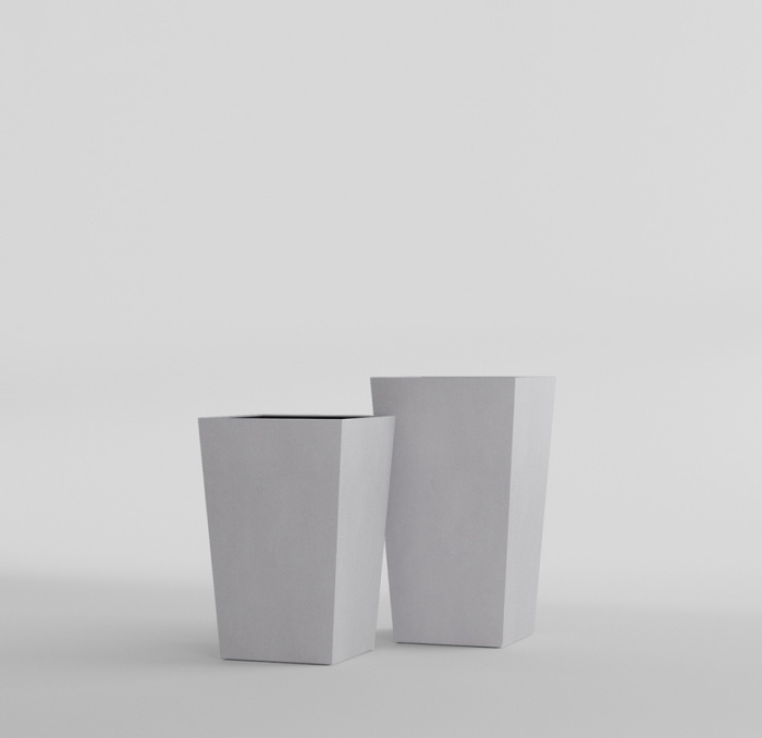 Кашпо CONCRETIKA CONIC SHALE 30x30x50