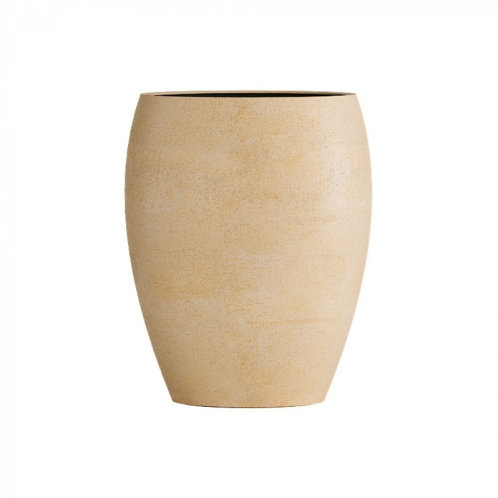 Кашпо CONCRETIKA OVAL LEMON D30H41