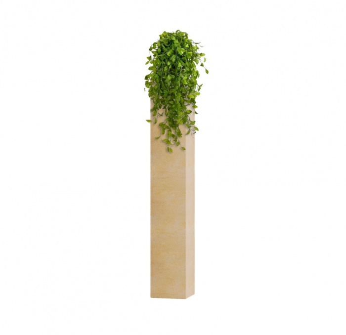 Кашпо CONCRETIKA COLONNA LEMON 20x20x120