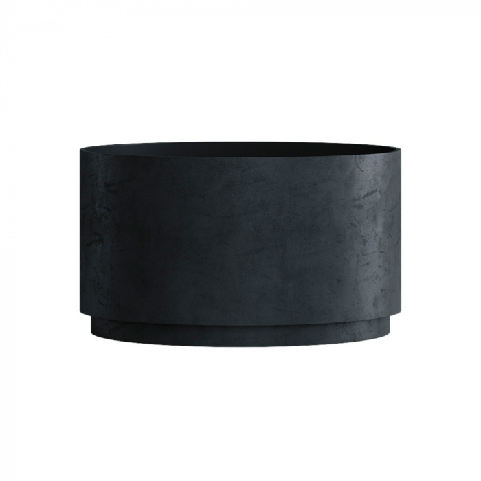 Кашпо CONCRETIKA CYLINDER XL ANTHRACITE D70H45