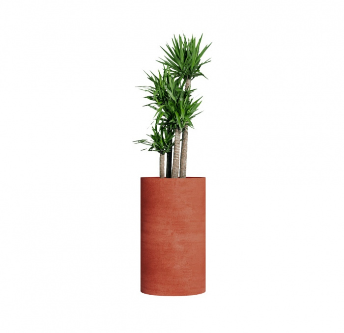 Кашпо CONCRETIKA CYLINDER CANDY D45H80
