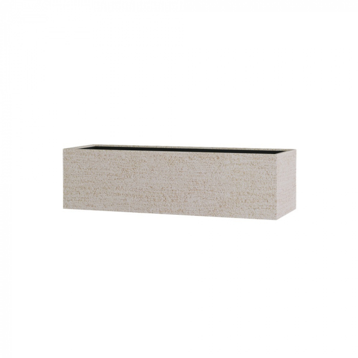 Кашпо CONCRETIKA BALCONY EROSIA YELLOW 80x20x20