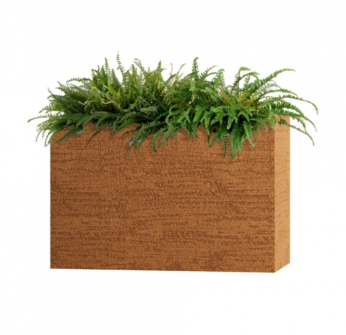 Кашпо CONCRETIKA DIVIDER EROSIA OCHRE 90x35x70