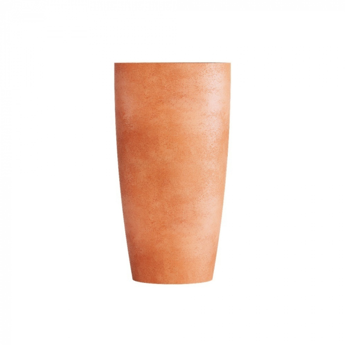 Кашпо CONCRETIKA CONUS RED CLAY D39H60