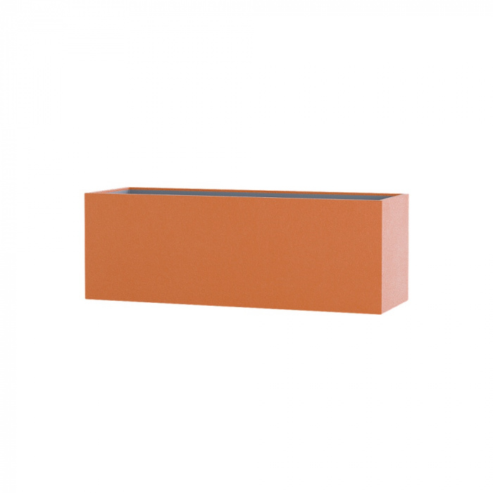 Кашпо CONCRETIKA BALCONY CARROT 60x20x20
