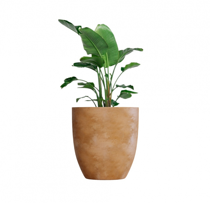 Кашпо CONCRETIKA VASE 3 CLASSIC CLAY D90H95