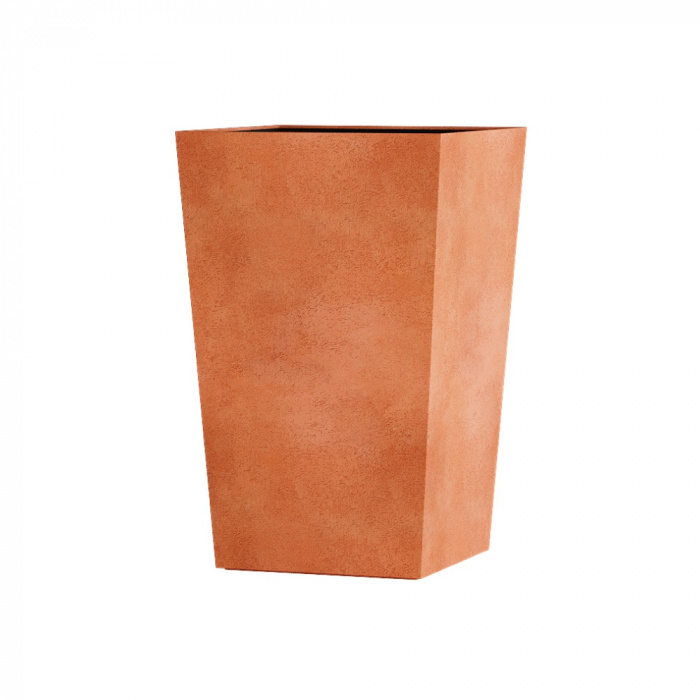 Кашпо CONCRETIKA CONIC RED CLAY 30x30x50