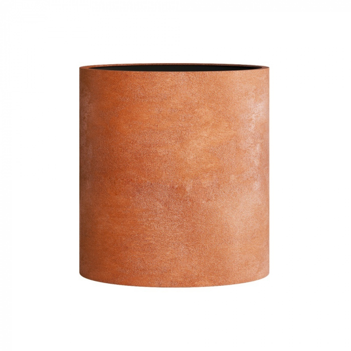 Кашпо CONCRETIKA CYLINDER RED CLAY D60H65