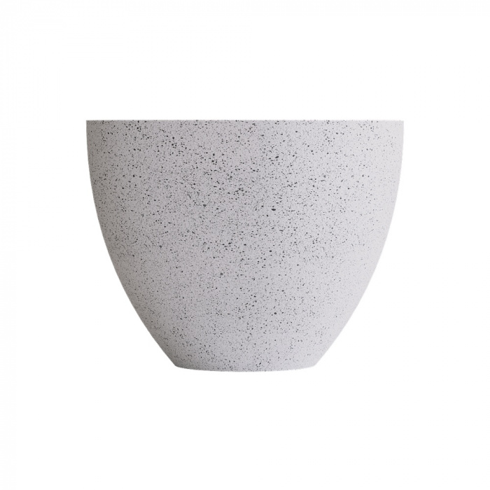 Кашпо CONCRETIKA UPON EGG WHITE D55H45