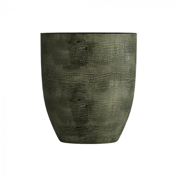 Кашпо CONCRETIKA VASE 3 CAYMAN GREEN D40H45