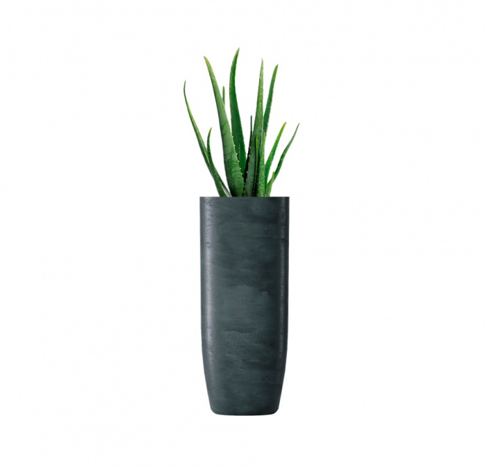 Кашпо CONCRETIKA YAR OCEAN GREEN D40H87