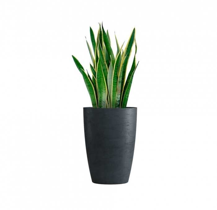 Кашпо CONCRETIKA CONUS ANTHRACITE D48H60