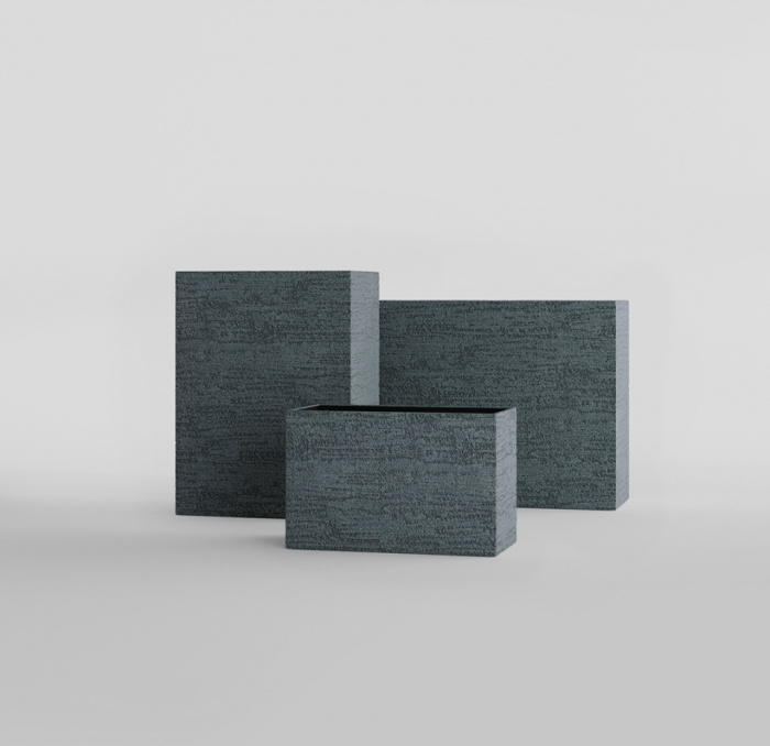 Кашпо CONCRETIKA DIVIDER EROSIA GREY 60x30x50