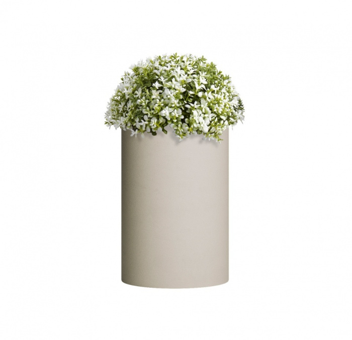 Кашпо CONCRETIKA TUBE M DUNE D40H60