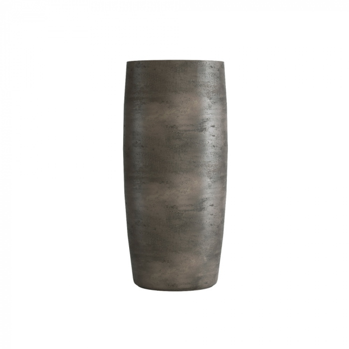 Кашпо CONCRETIKA CIGAR BREZENT GREY D43H92