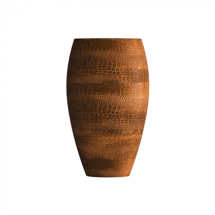Кашпо CONCRETIKA OVAL CAYMAN BROWN D41H82