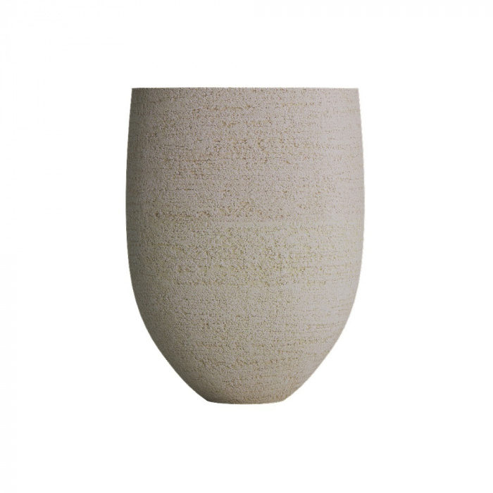 Кашпо CONCRETIKA BARREL EROSIA YELLOW D41H60