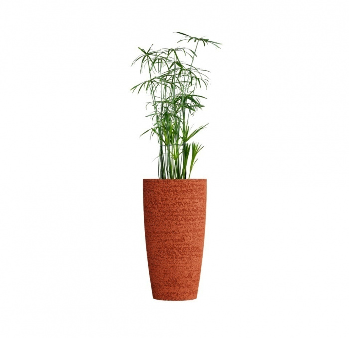Кашпо CONCRETIKA CONUS EROSIA CORAL D40H80
