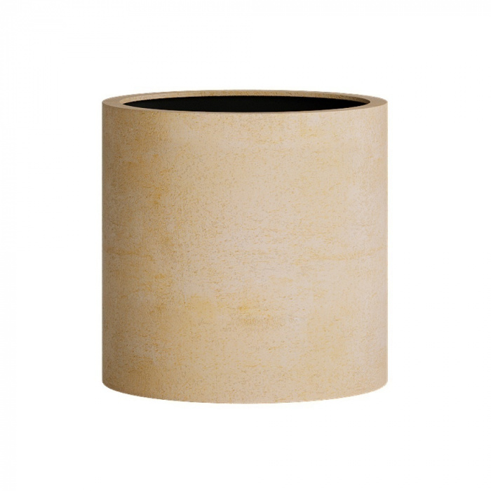 Кашпо CONCRETIKA CYLINDER LEMON D30H30