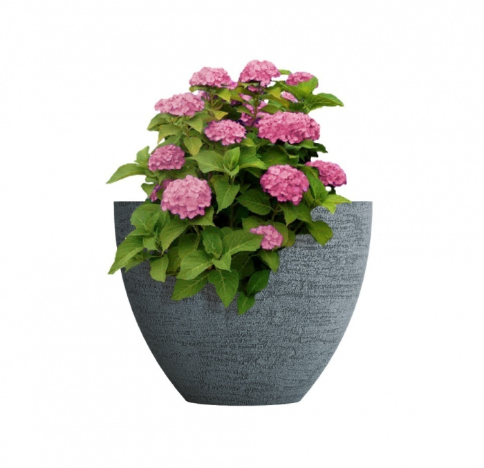 Кашпо CONCRETIKA UPON EROSIA GREY D55H45