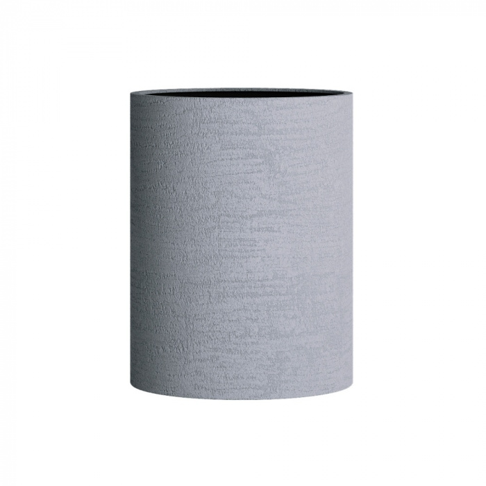 Кашпо CONCRETIKA CYLINDER EROSIA WHITE D50H65