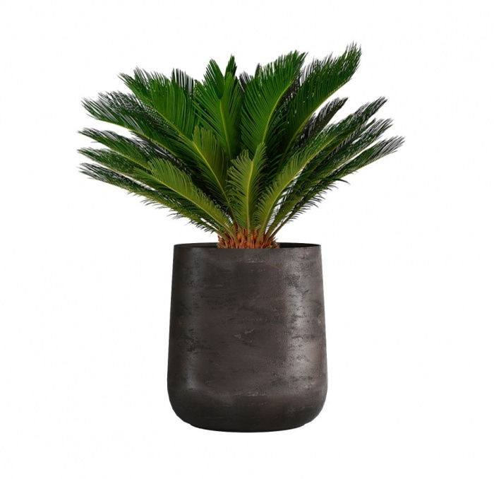 Кашпо CONCRETIKA CONE TAUPE CONCRETE D50H54