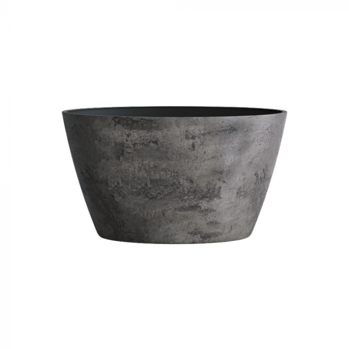 Кашпо CONCRETIKA BOWL CONCRETE GREY DARK D65H36
