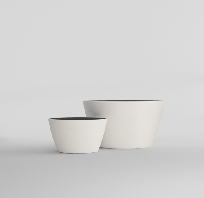 Кашпо CONCRETIKA BOWL SANTORINI D52H29
