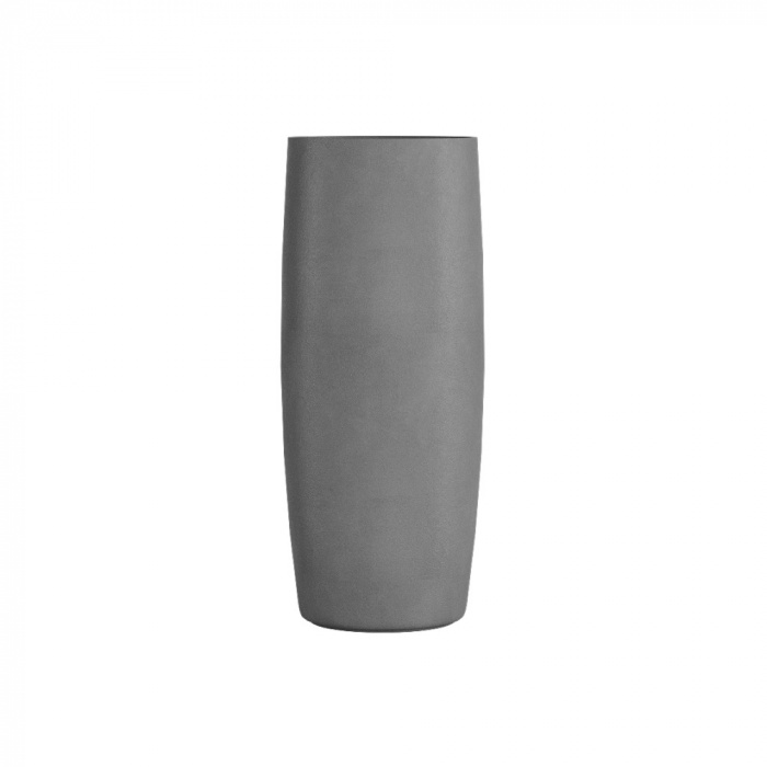 Кашпо CONCRETIKA CIGAR LONDON GREY D27H70