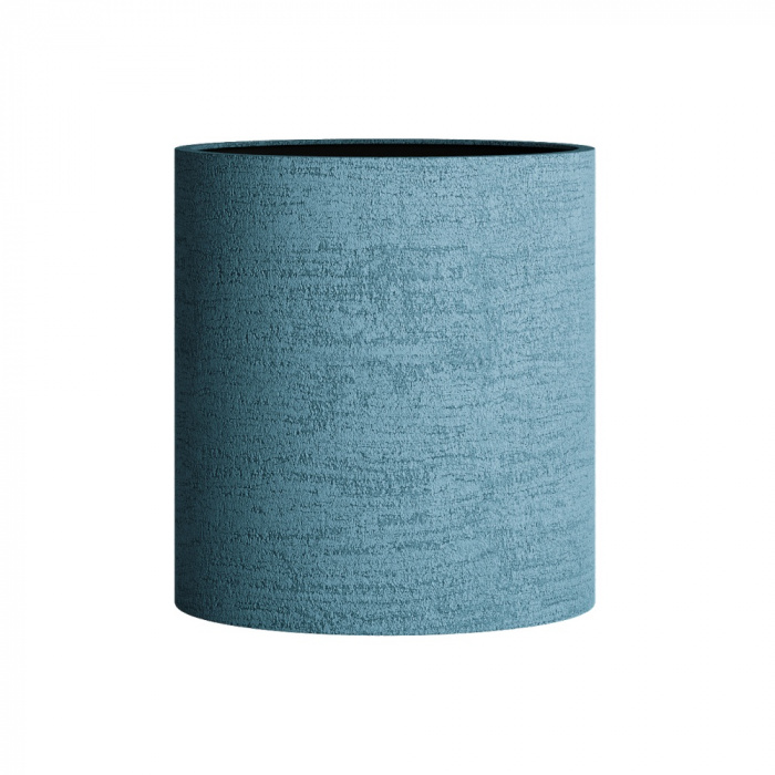Кашпо CONCRETIKA CYLINDER EROSIA BLUE D60H65