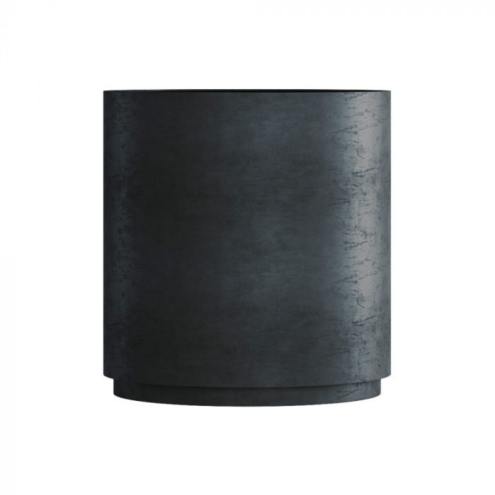 Кашпо CONCRETIKA CYLINDER XL ANTHRACITE D100H105