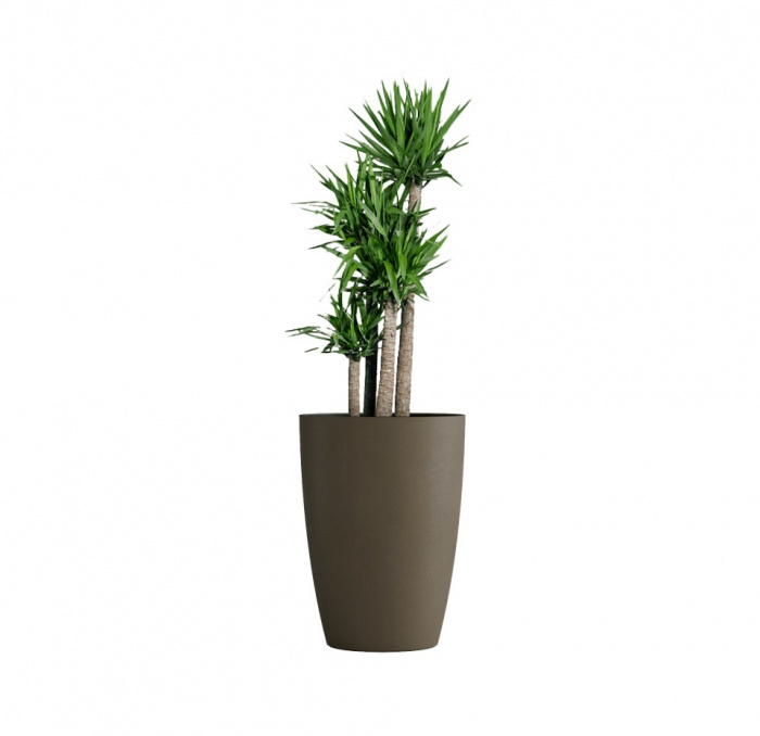 Кашпо CONCRETIKA CONUS OLIVE D50H69