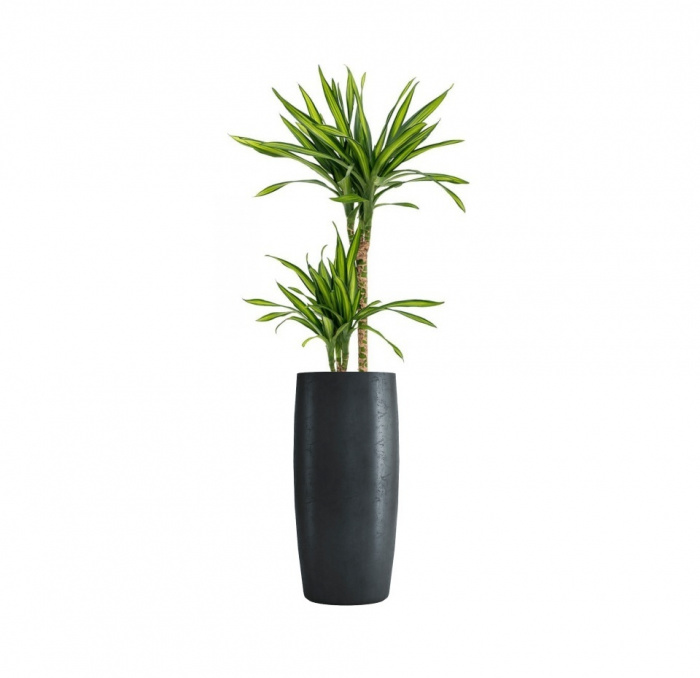 Кашпо CONCRETIKA CIGAR ANTHRACITE D43H92