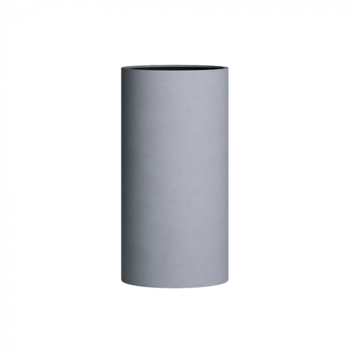 Кашпо CONCRETIKA TUBE M ARCTIC BLUE D30H60